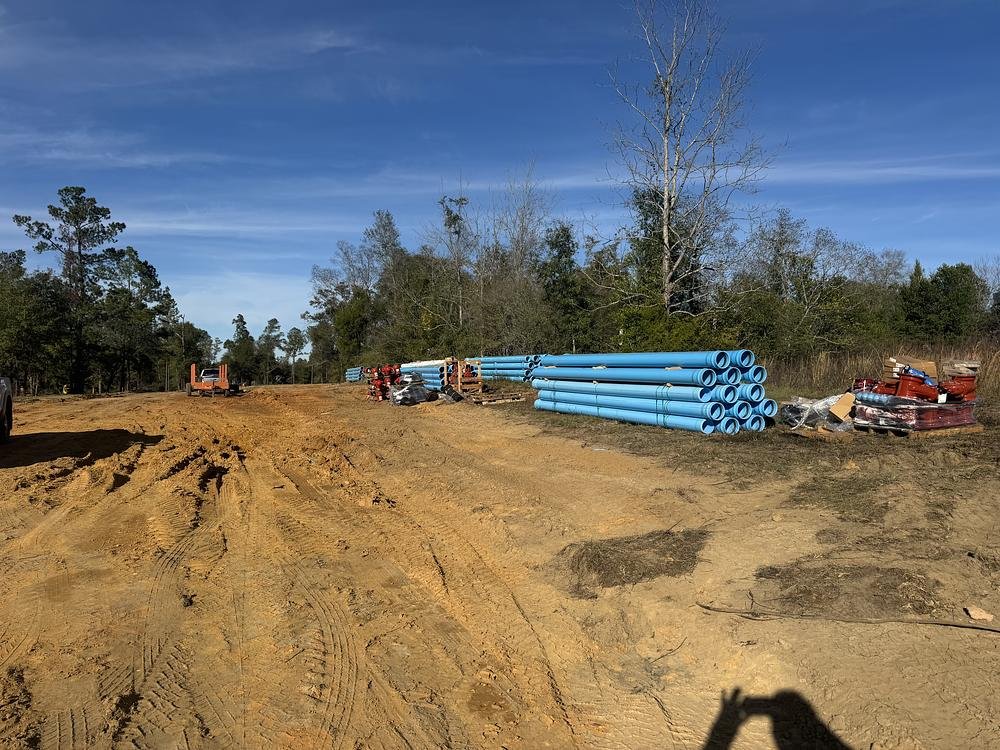 Owner Financing!  Phase 2 of a permitted RV Park with infrastucture in place.