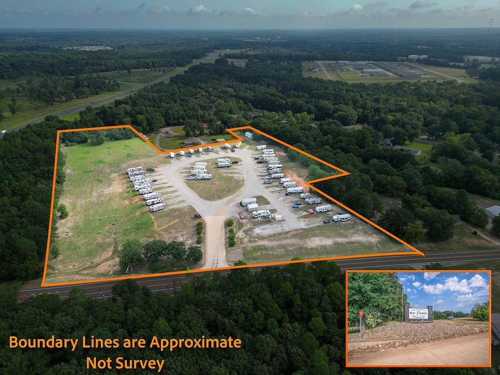 RV Park in East Texas +Laundry